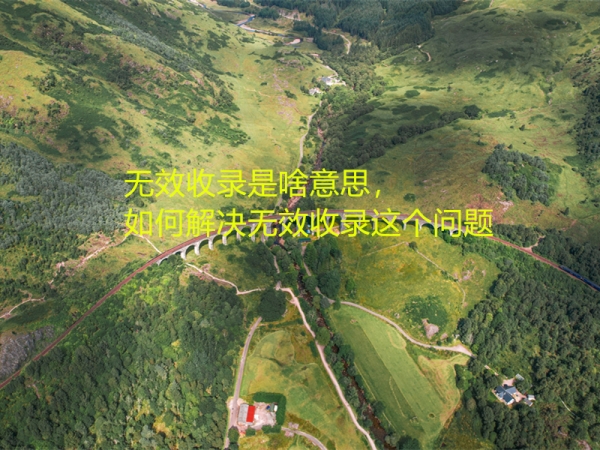 無(wú)效收錄是啥意思，如何解決無(wú)效收錄這個(gè)問(wèn)題